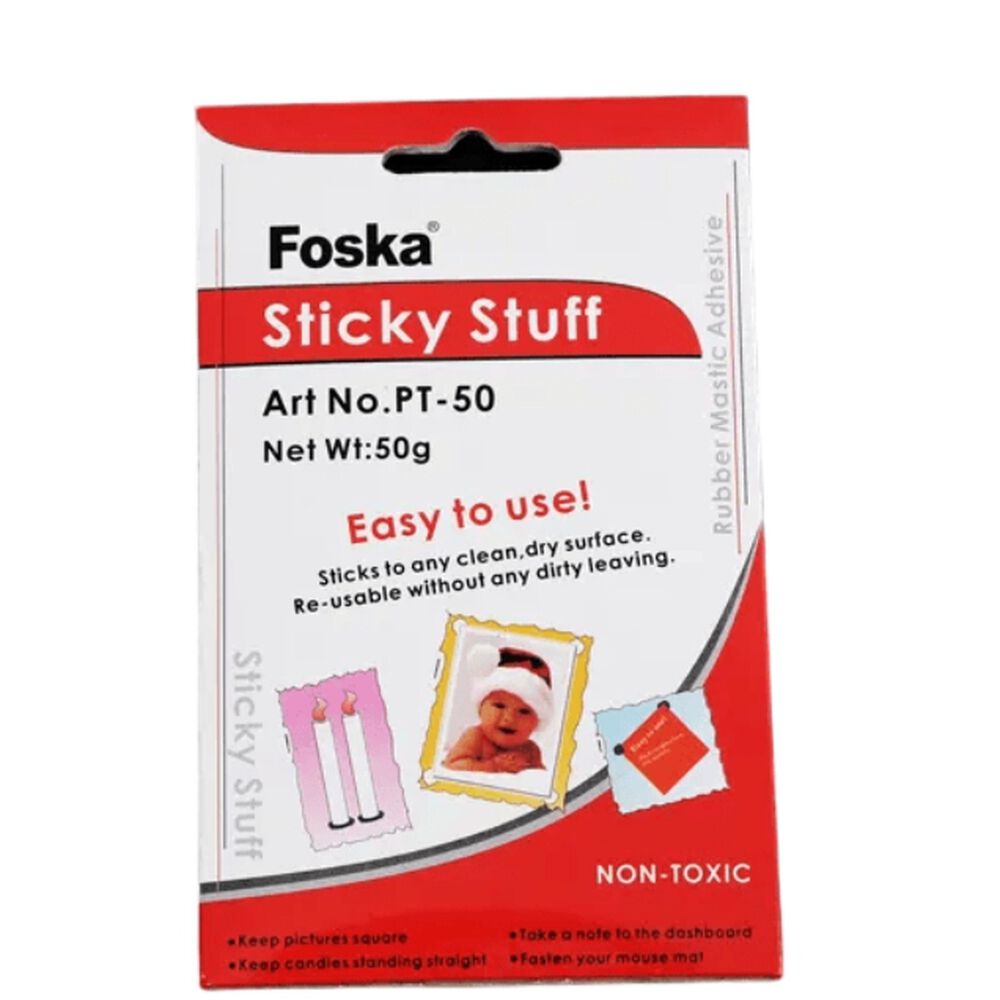 Adhesivo Reutilizable Power Tack Pt-50 Foska image number 1.0