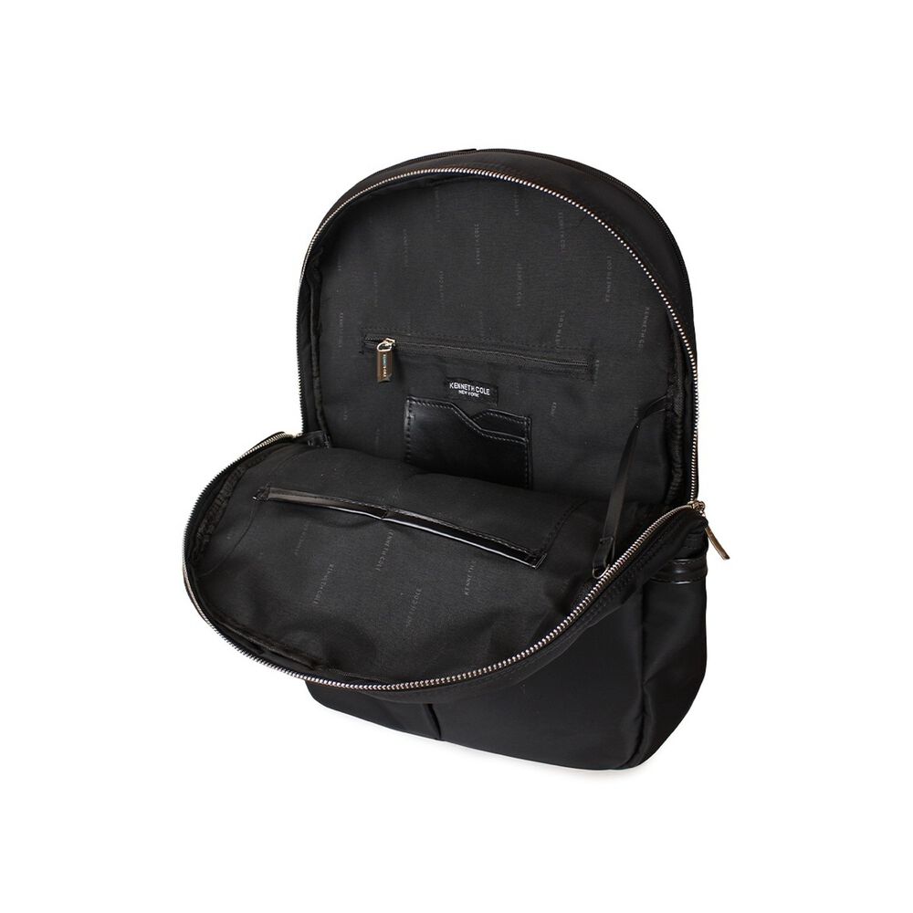 Mochila Con Porta Notebook Turin Negra Kenneth Cole image number 5.0