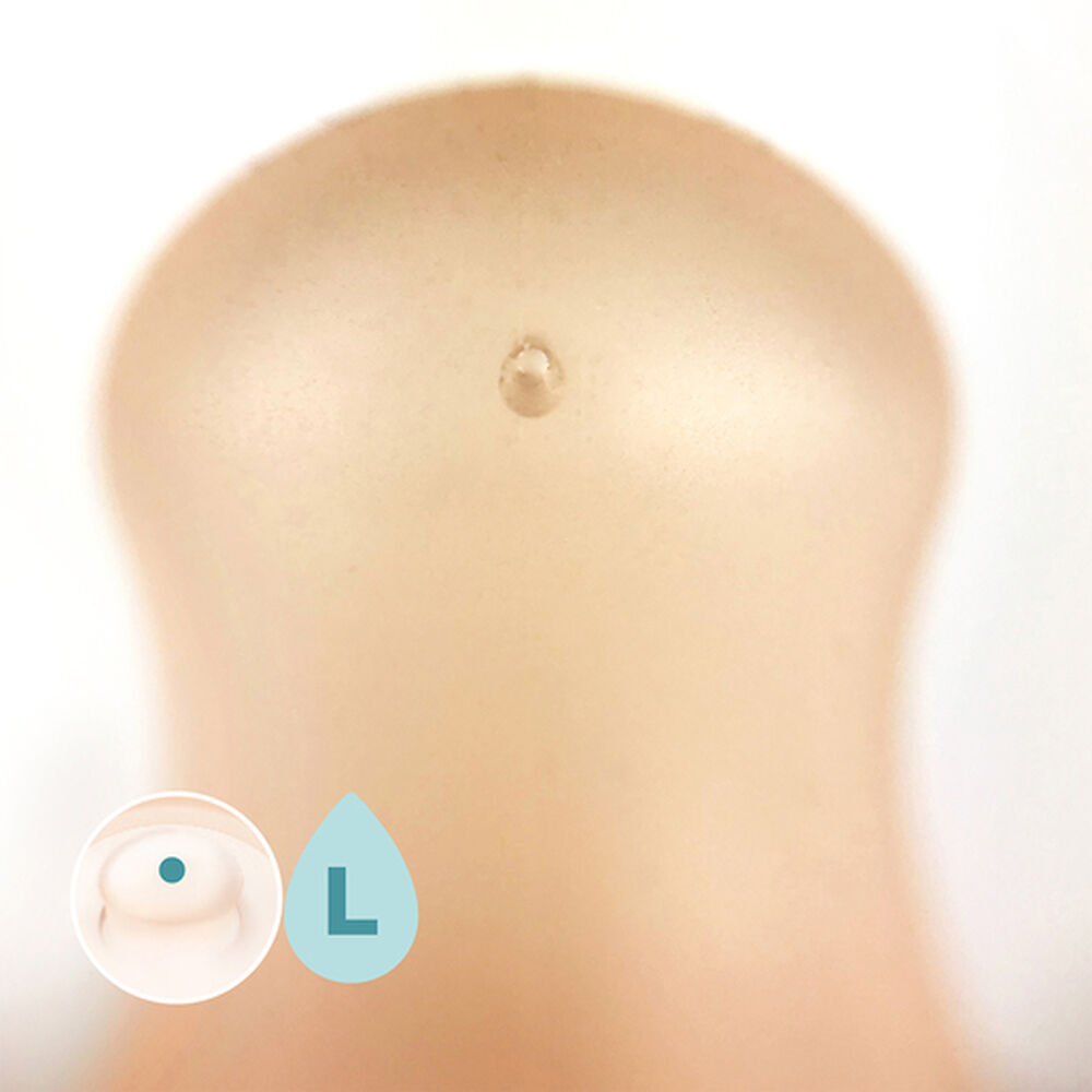 Tetina Lactancia Anticólico Silicona Talla L 2u Fair image number 3.0