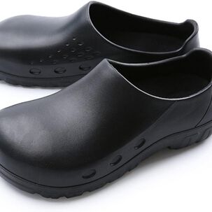 Zapato Zueco Antideslizante Cocina De Seguridad Punta Acero