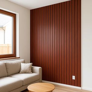 Pack De 16 Revestimientos Siding Wpc Interior Color Nogal Pack De 16 Revestimientos Siding Wpc Interior Color Nogal