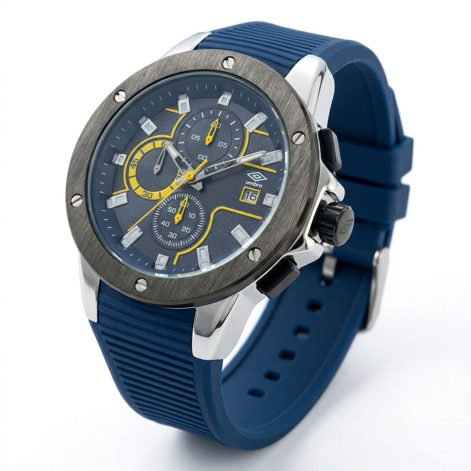 Reloj An&aacute;logo Hombre Umbro Plus Azul Umbp-1500-97 image number 1.0