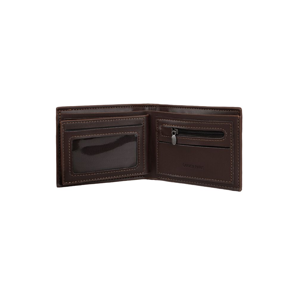 Billetera Hombre Bruno Caf&eacute; Oscuro Con Monedero Carven Paris image number 6.0