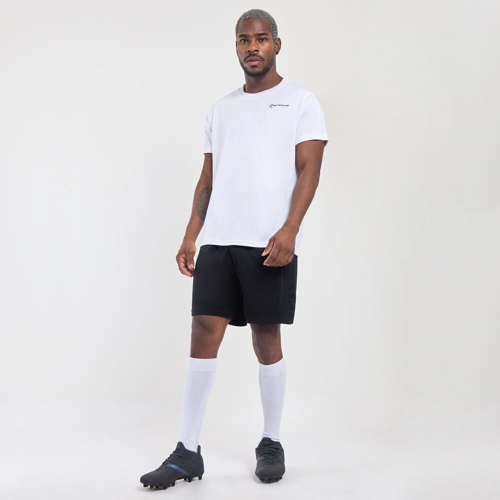 Polera Deportiva Lisa Manga Corta Cuello Redondo Hombre Pro Soccer image number 1.0