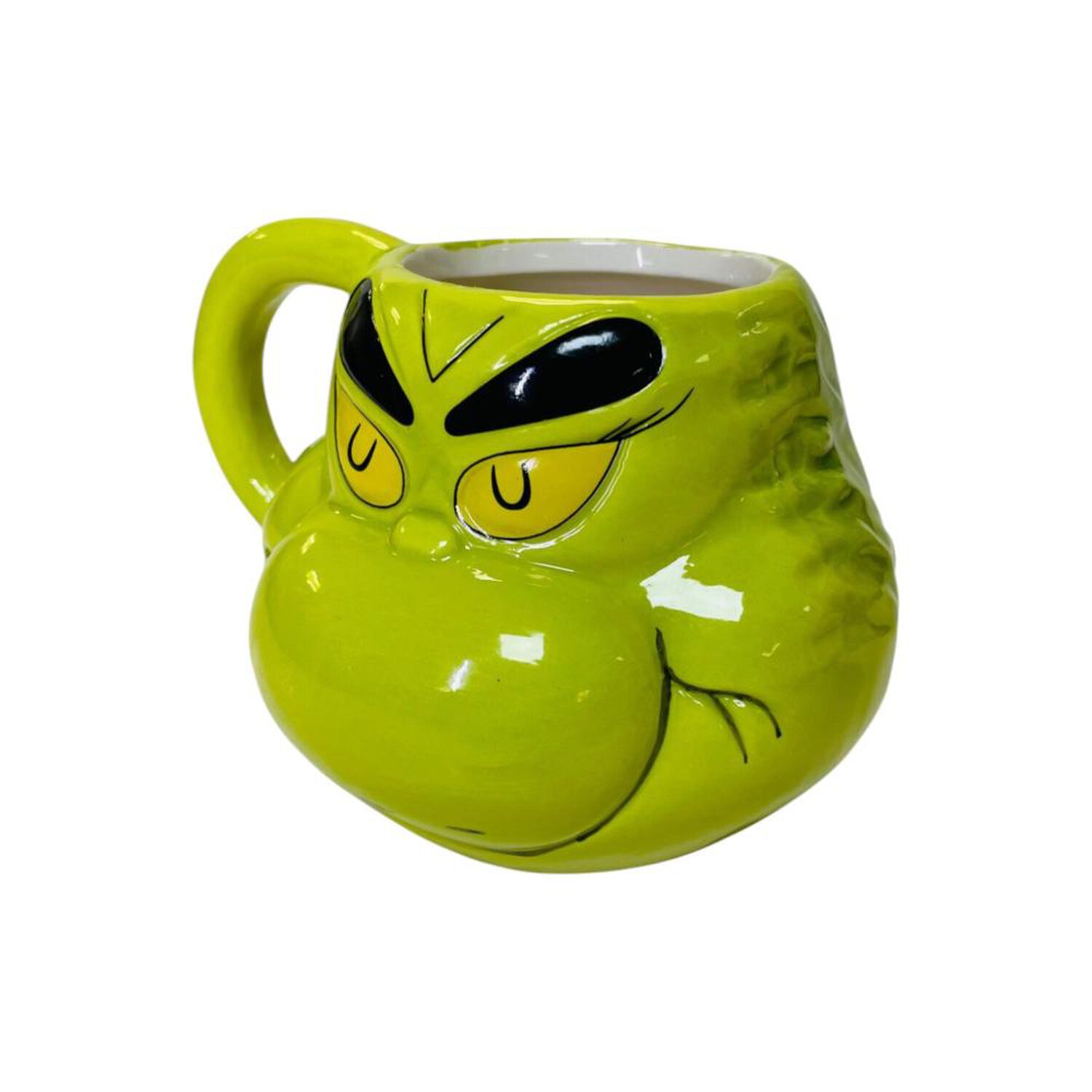 Taz&oacute;n 3d Cer&aacute;mica El Grinch De Navidad image number 3.0