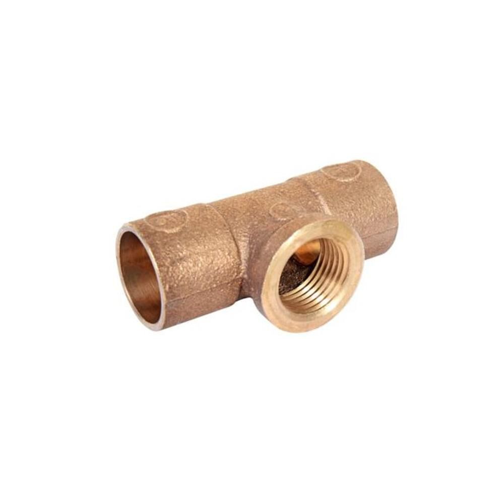 Tee Bronce So-so-hi 3/4" X 3/4" X 1/2" - Taumm image number 0.0