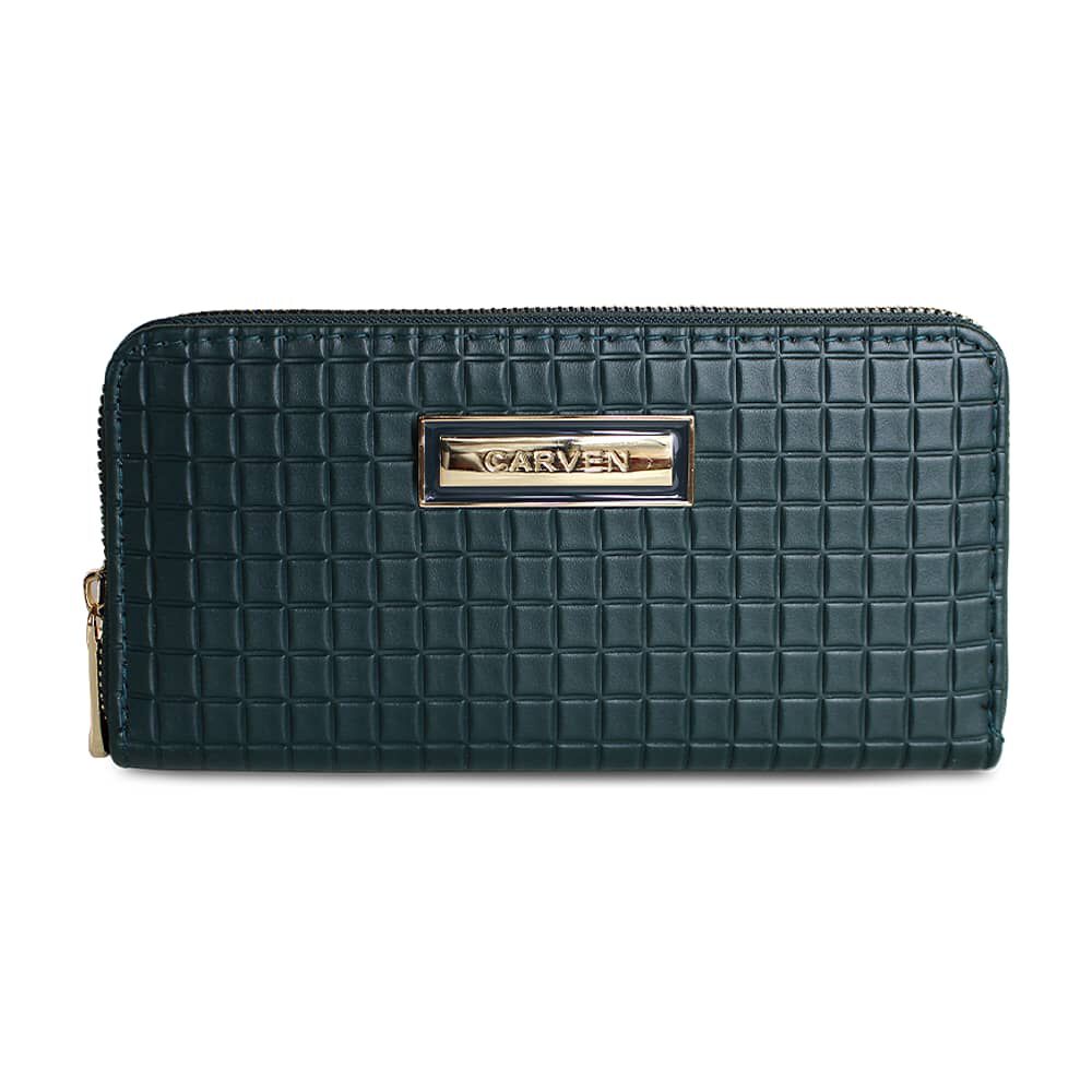 Billetera Mujer Nina Verde Carven Paris image number 0.0