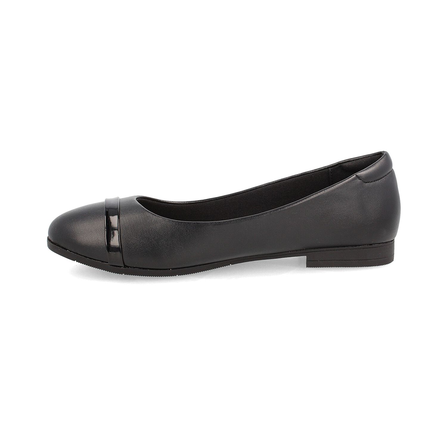 Ballerina Mujer Bata Comfit Claudine Negro image number 2.0