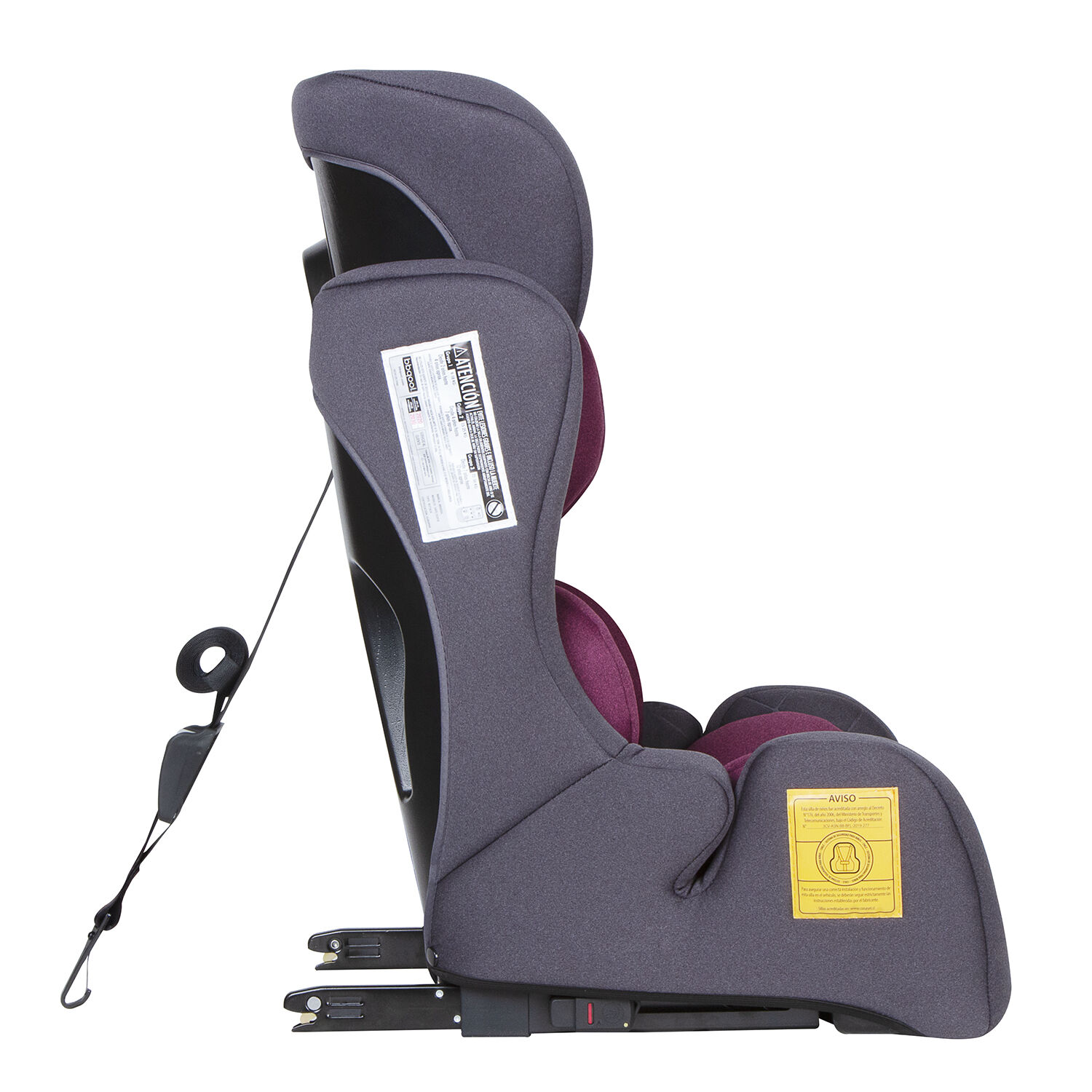 Silla De Auto Butaca Safe Isofix Lilac image number 4.0