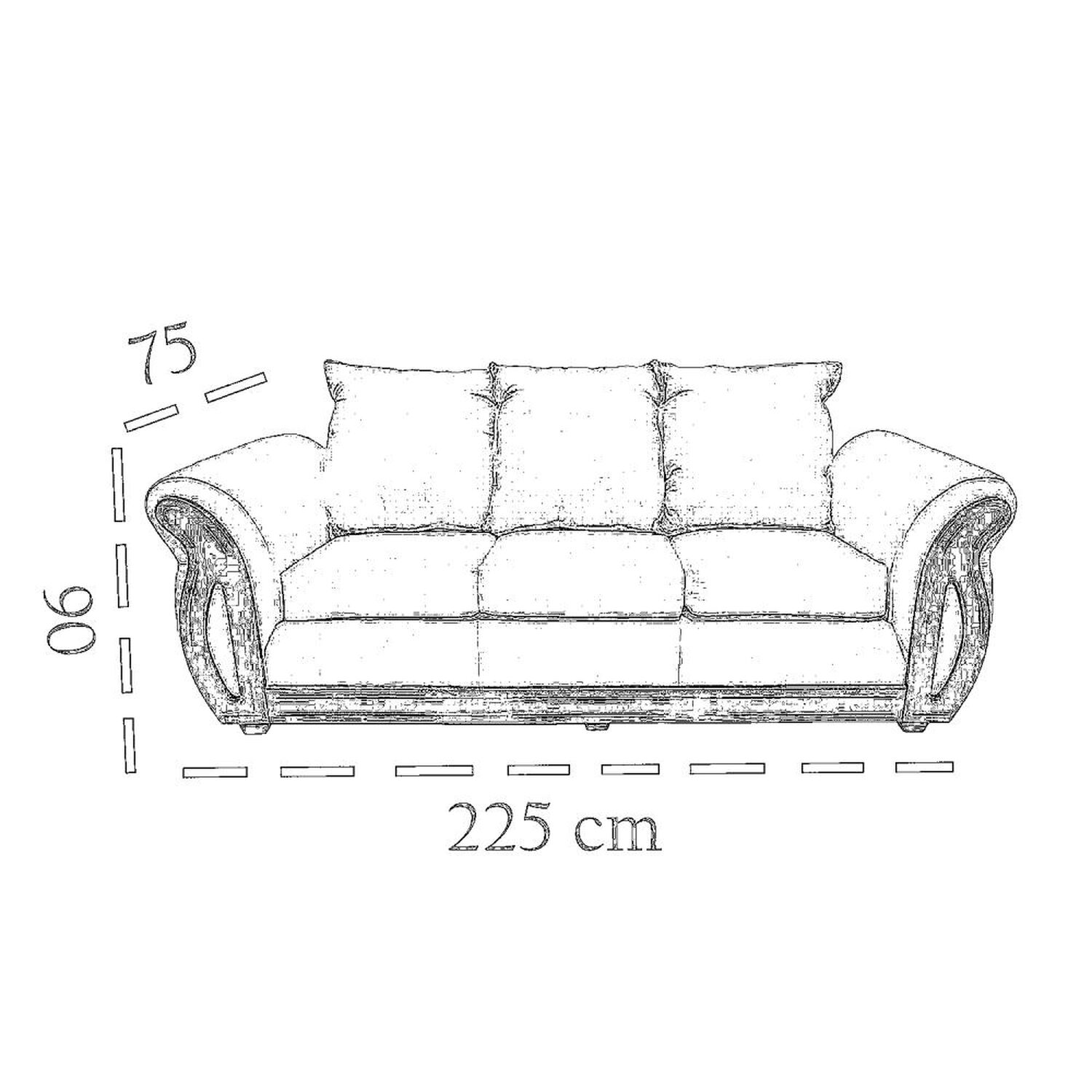 Juego De Living Ruzam Isidora / 5 Cuerpos image number 1.0