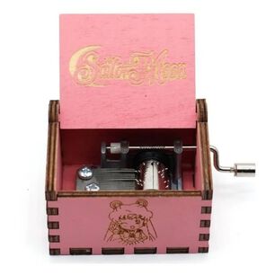 Caja Musical Sailor Moon Rosada