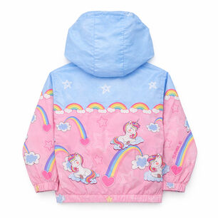 Chaqueta Ni&ntilde;o Impermeable Con Capucha Cortaviento Infantil