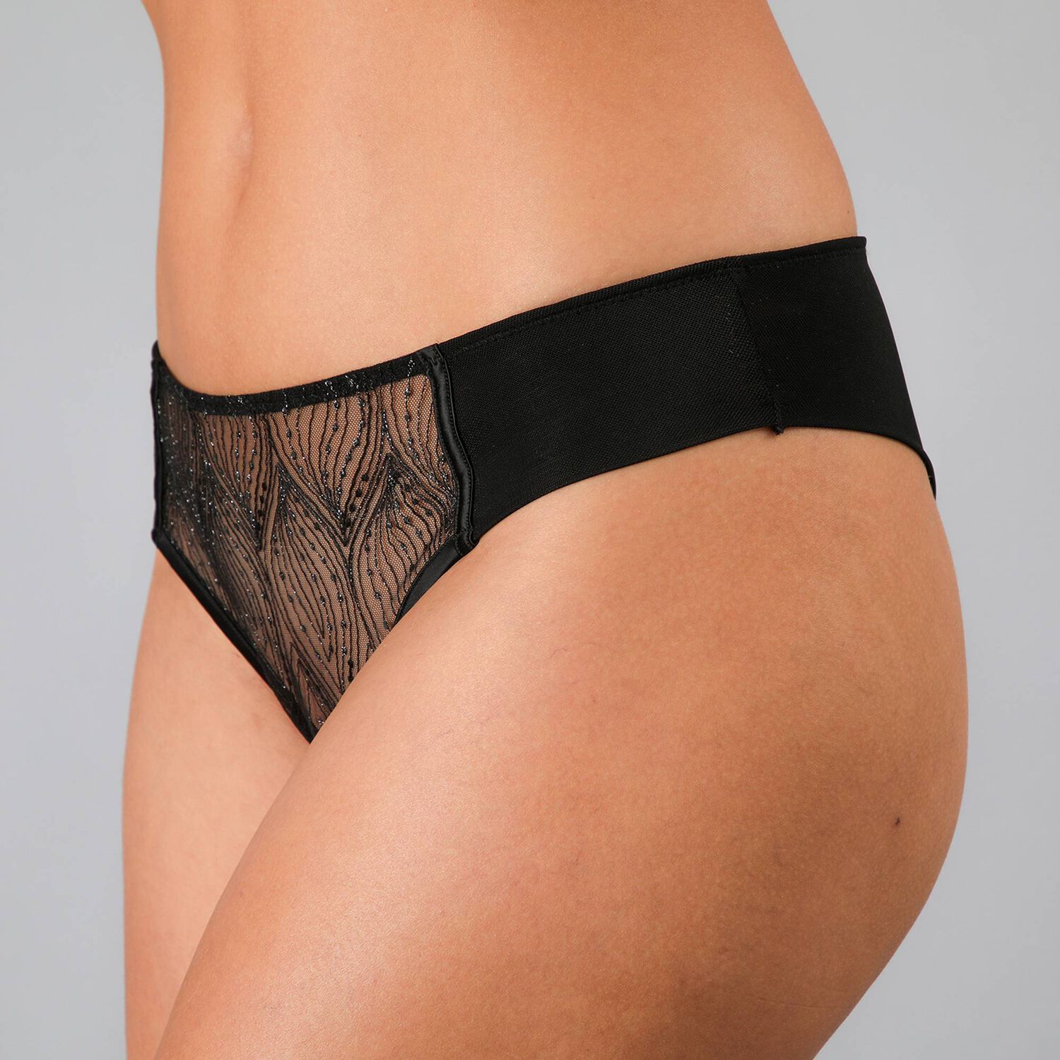 Culotte Encaje Chic Silver Flores Mujer 25617-2 image number 2.0