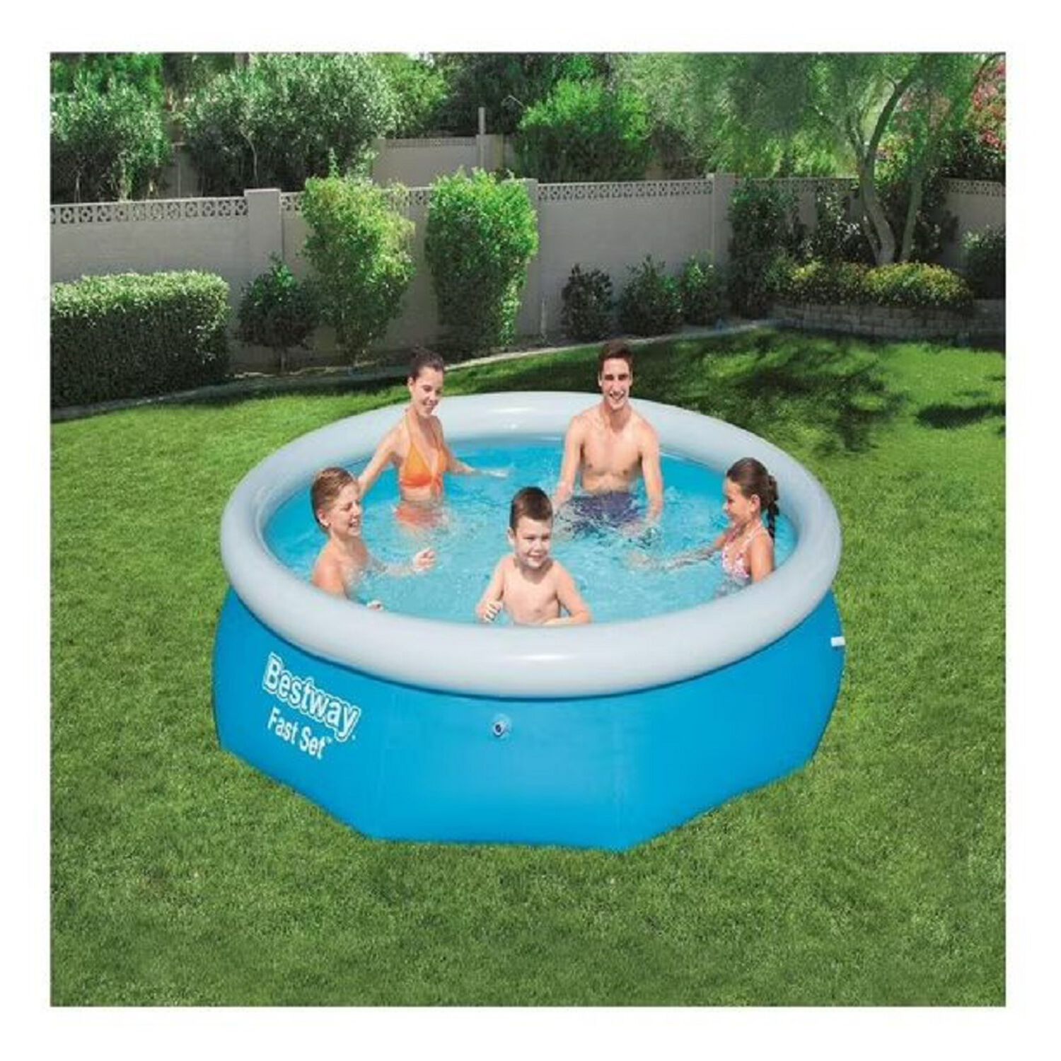 Piscina Bestway Fast Set Azul 3.05mx76cm image number 2.0