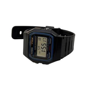 Reloj Casio Digital F91w-3dg Negro De Resina