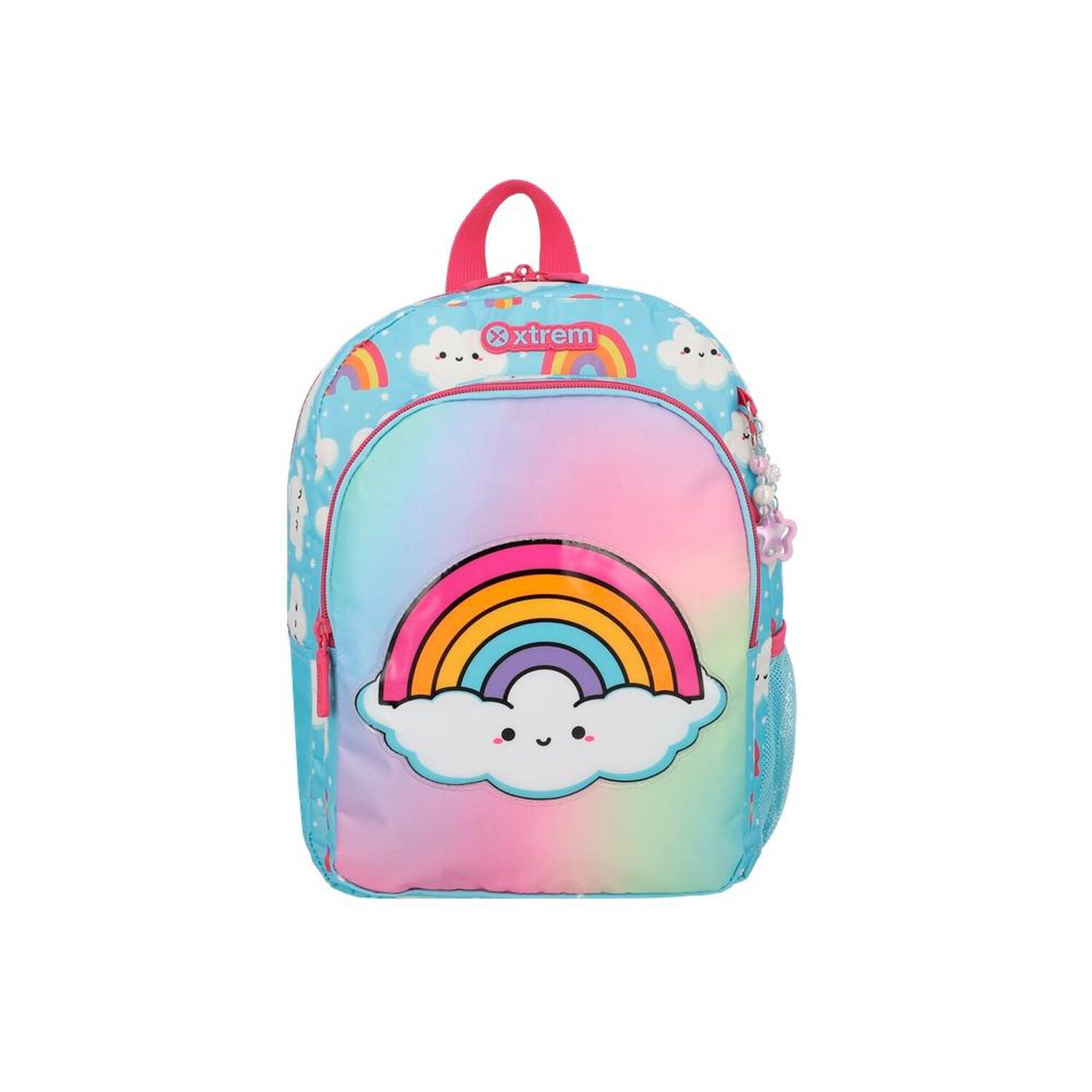 Mochila Xtrem Kinder 6xt Arco&iacute;ris Celeste image number 0.0