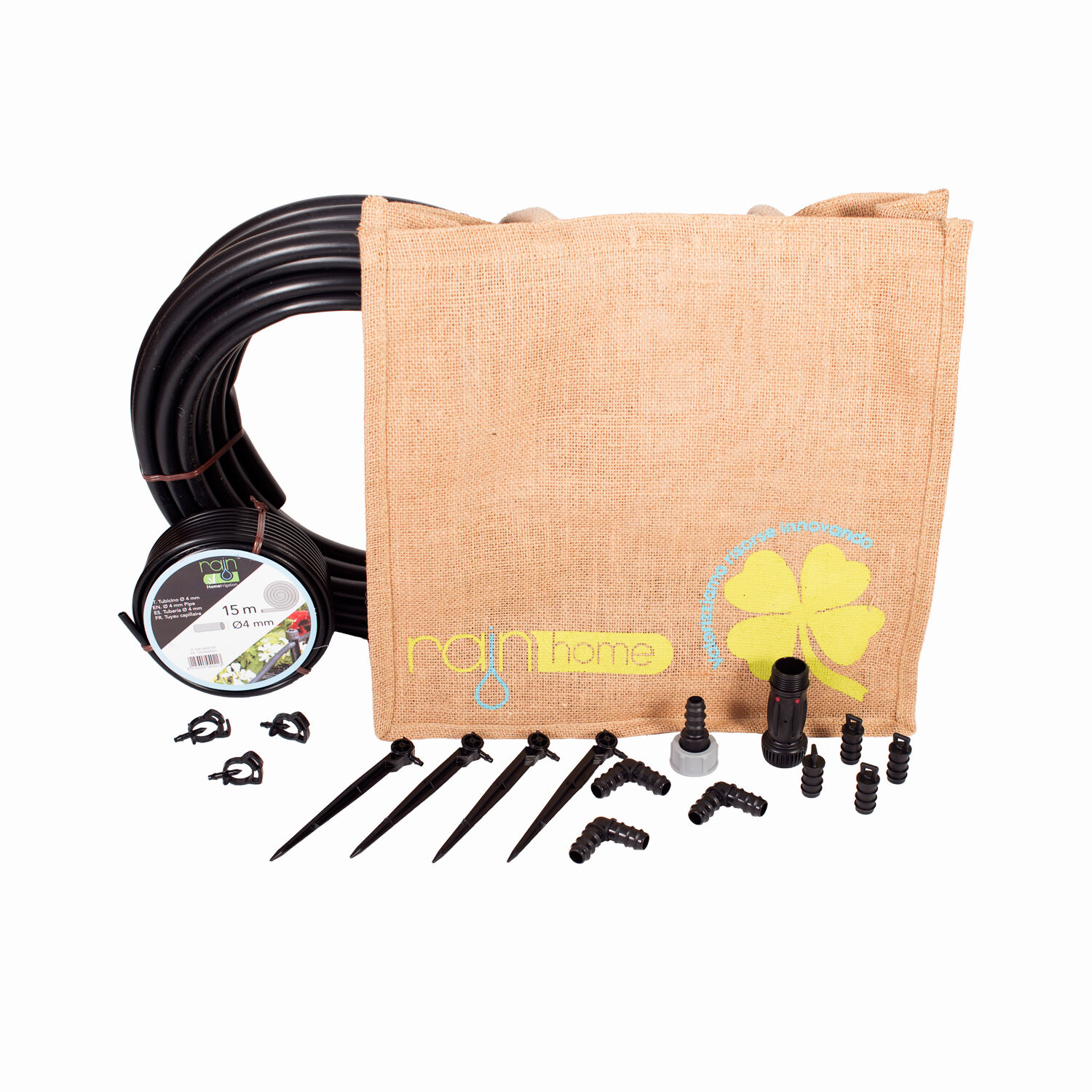 Kit De Riego Para Balcones -hasta 30 Maceteros 15mt Lineales image number 3.0