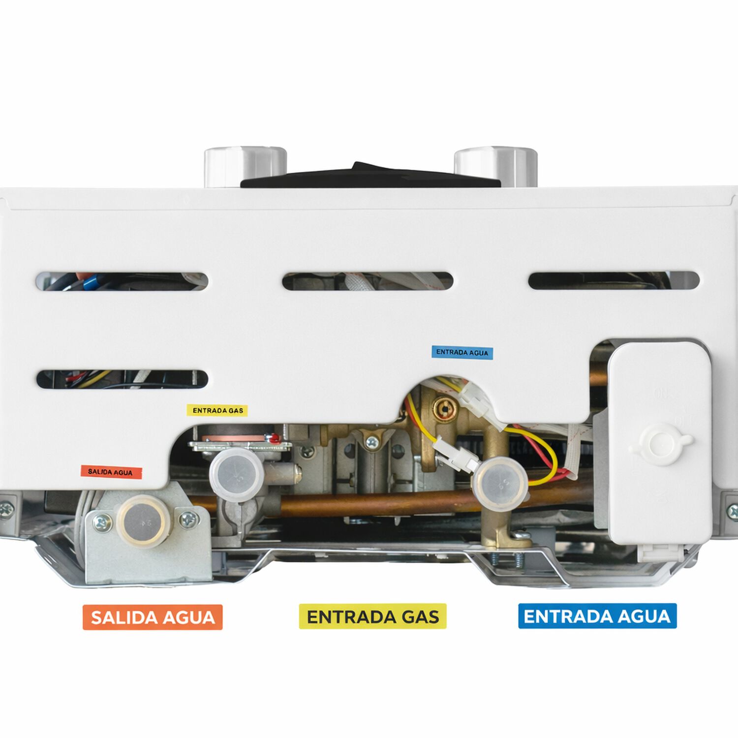 Calefont Albin Trotter 8 Litros Tiro Natural Gas Licuado N24 image number 6.0