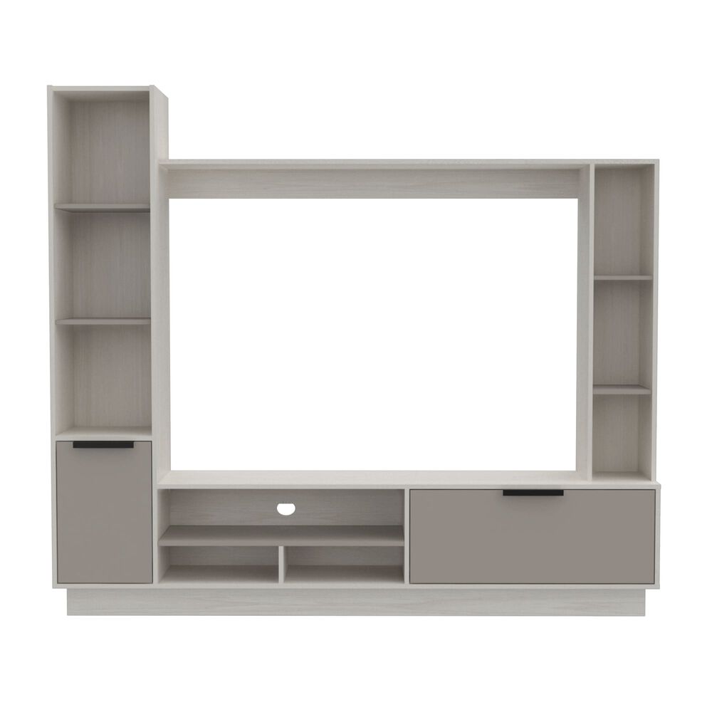 Centro De Entretenimiento Tv 60" Gris 176.8x202x35 Cm image number 3.0