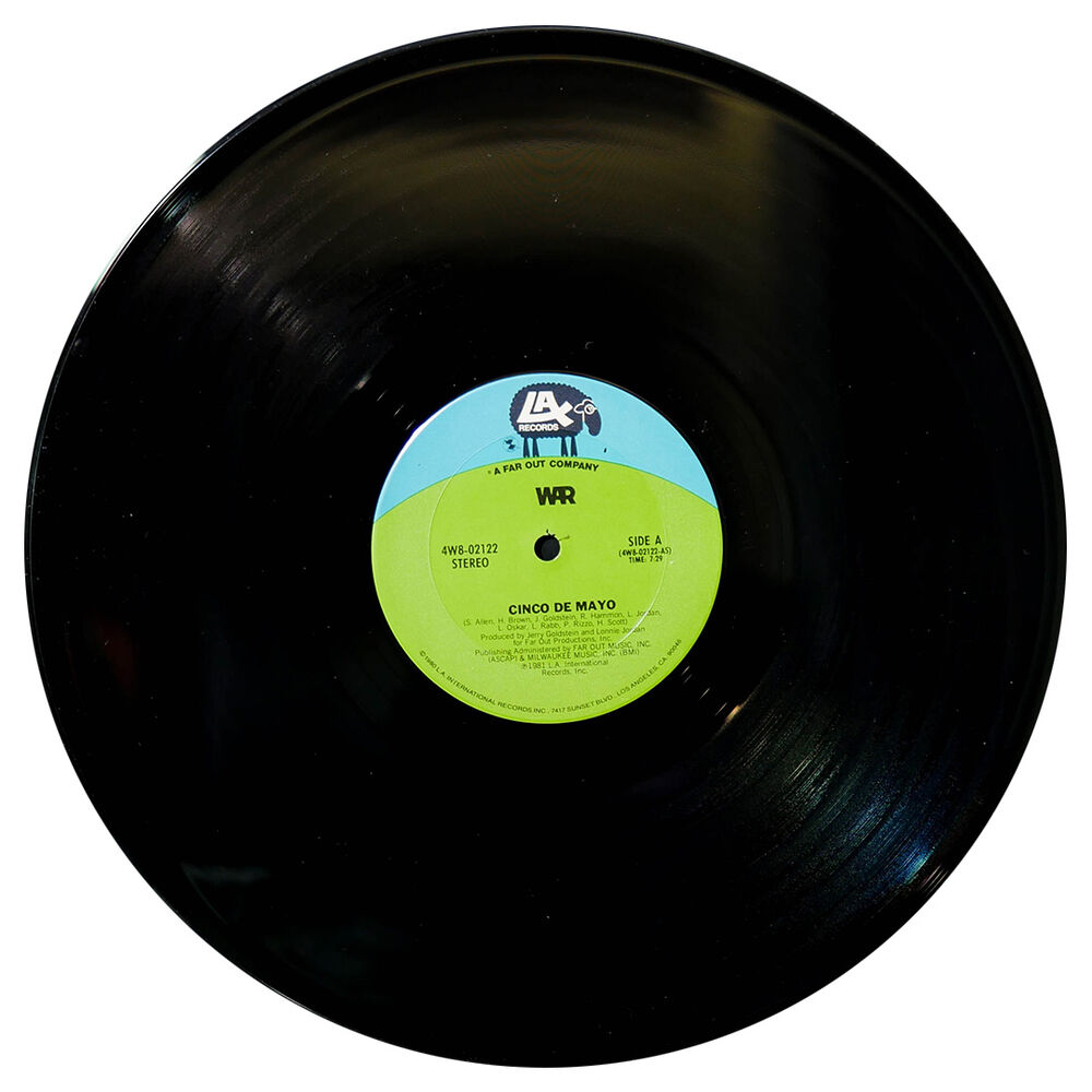 War - Cinco De Mayo | 12" Maxi Single Usado image number 2.0