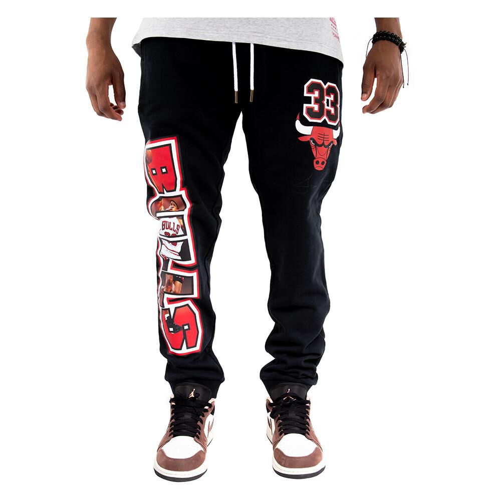Pantalón De Buzo Hombre Chicago Bulls Pippen Mitchell And Ness image number 1.0