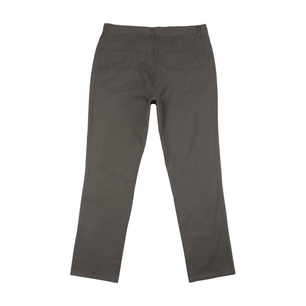 Pantalón Liso Tiro Medio Regular Hombre Herald image number 1.0