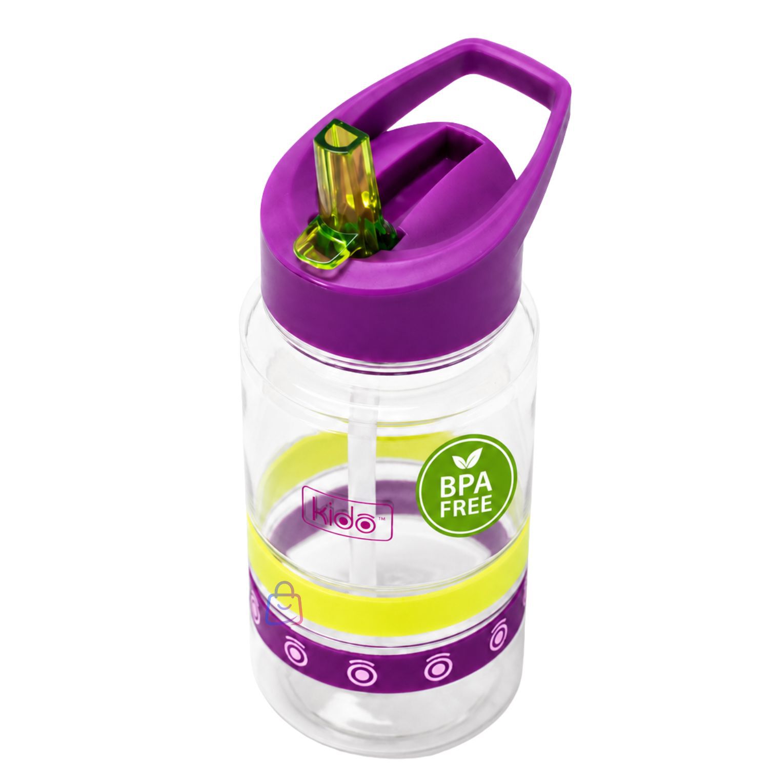 Botella Agua Infantil Kido 450ml Libre Bpa Colores - Ps image number 2.0