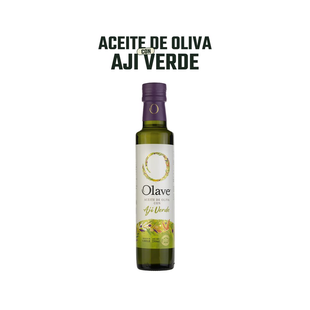 Aceite Oliva Extra Saborizado Olave Aji Verde 1 X 250 Ml image number 2.0