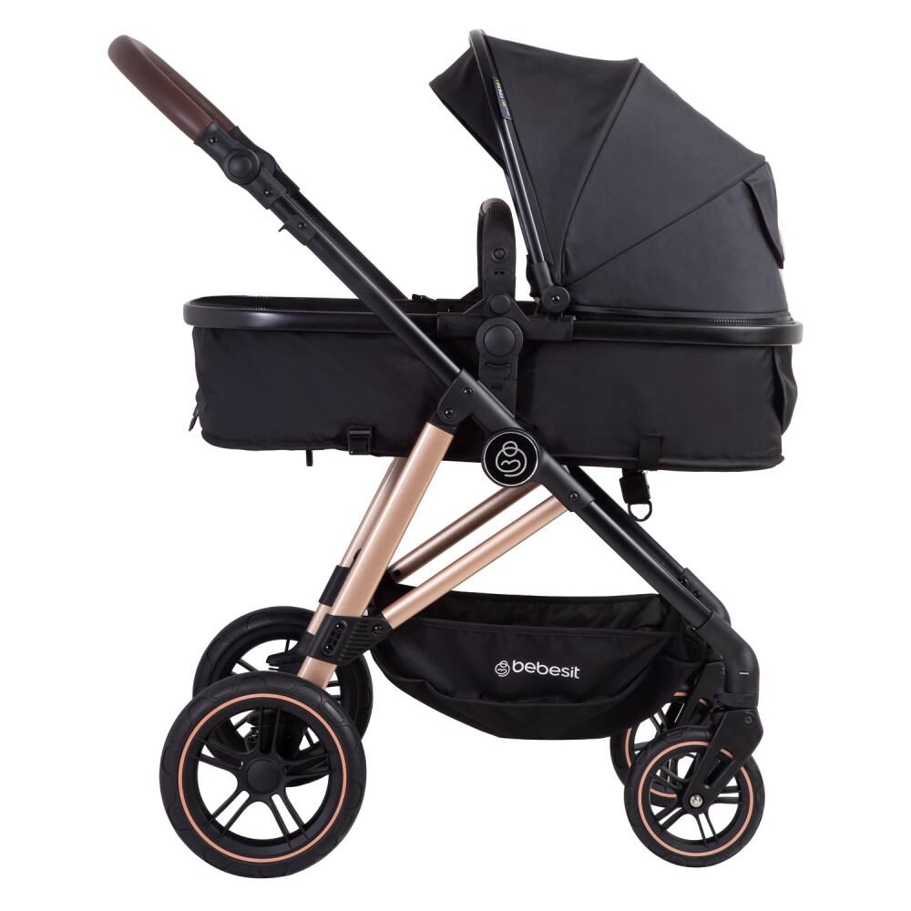 Coche Travel System Explorer Negro Bebesit image number 5.0