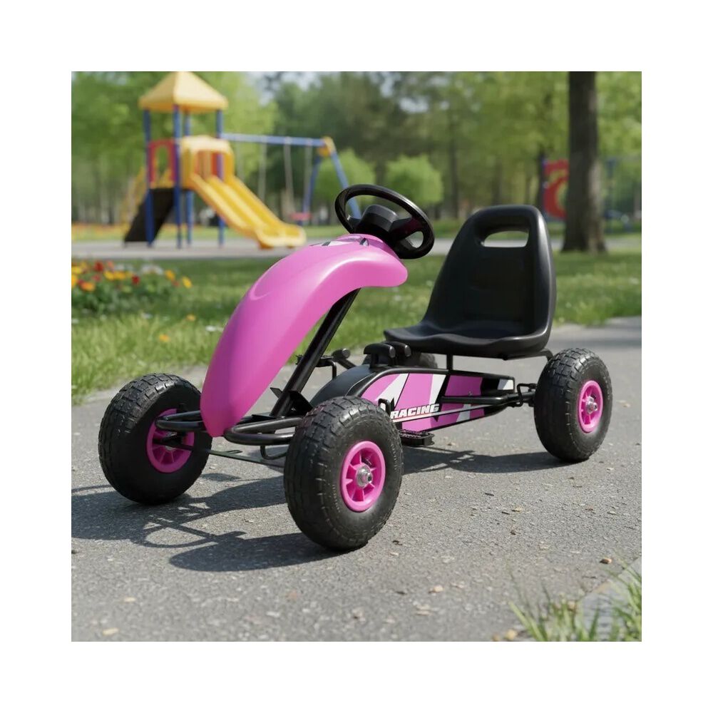 Gokart Racing Bebesit - Rosa image number 0.0