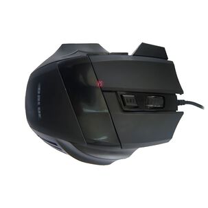 Gaming Mouse 1600 Dpi Usb Con Led Azul Ergonómico - Ps