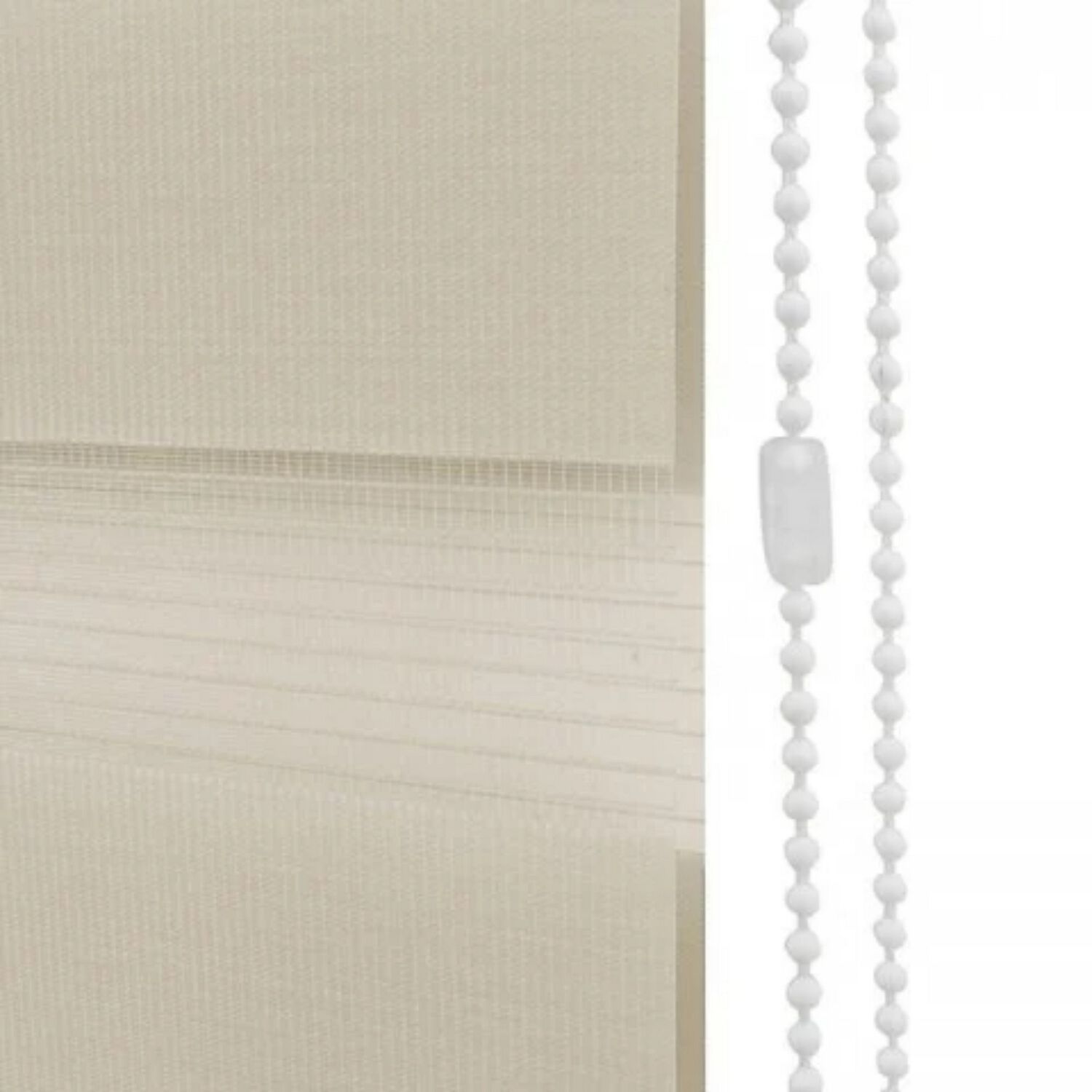 Cortina Roller Persiana D&uacute;o Beige 60x220 Cm image number 2.0