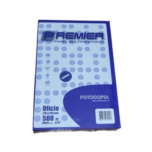 Resma Papel Fotocopia Oficio 75gr. Premier