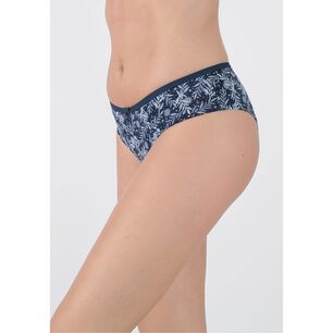 Pack 3x Pantaleta Microfibra P314.15-azu7 Kayser