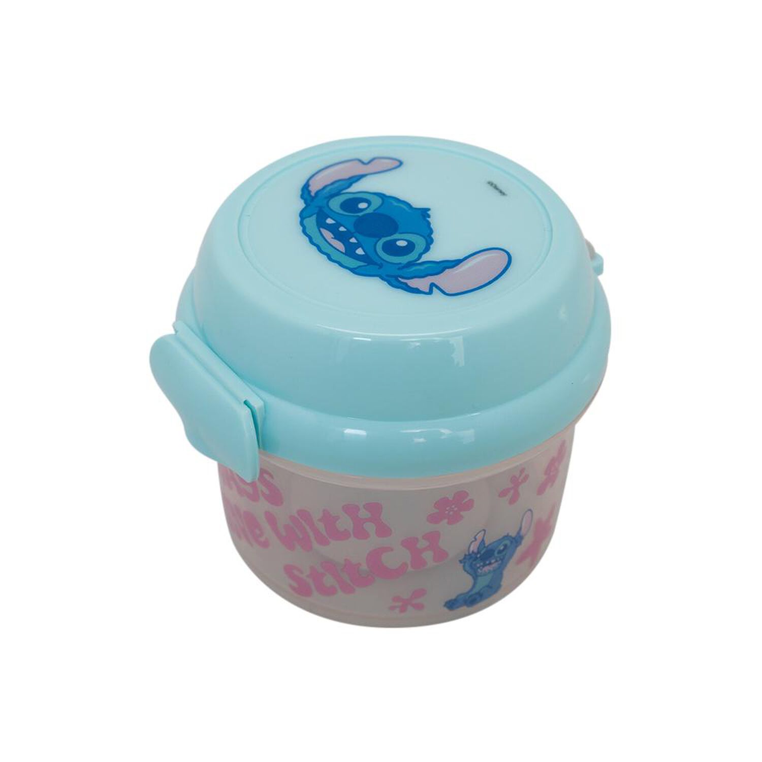 Porta Snack 280ml Stitch Vibes Disney image number 1.0