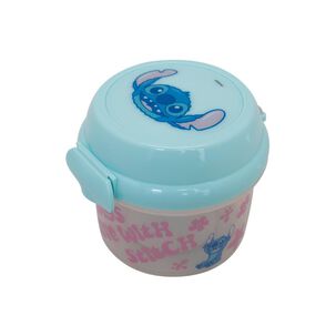 Porta Snack 280ml Stitch Vibes Disney