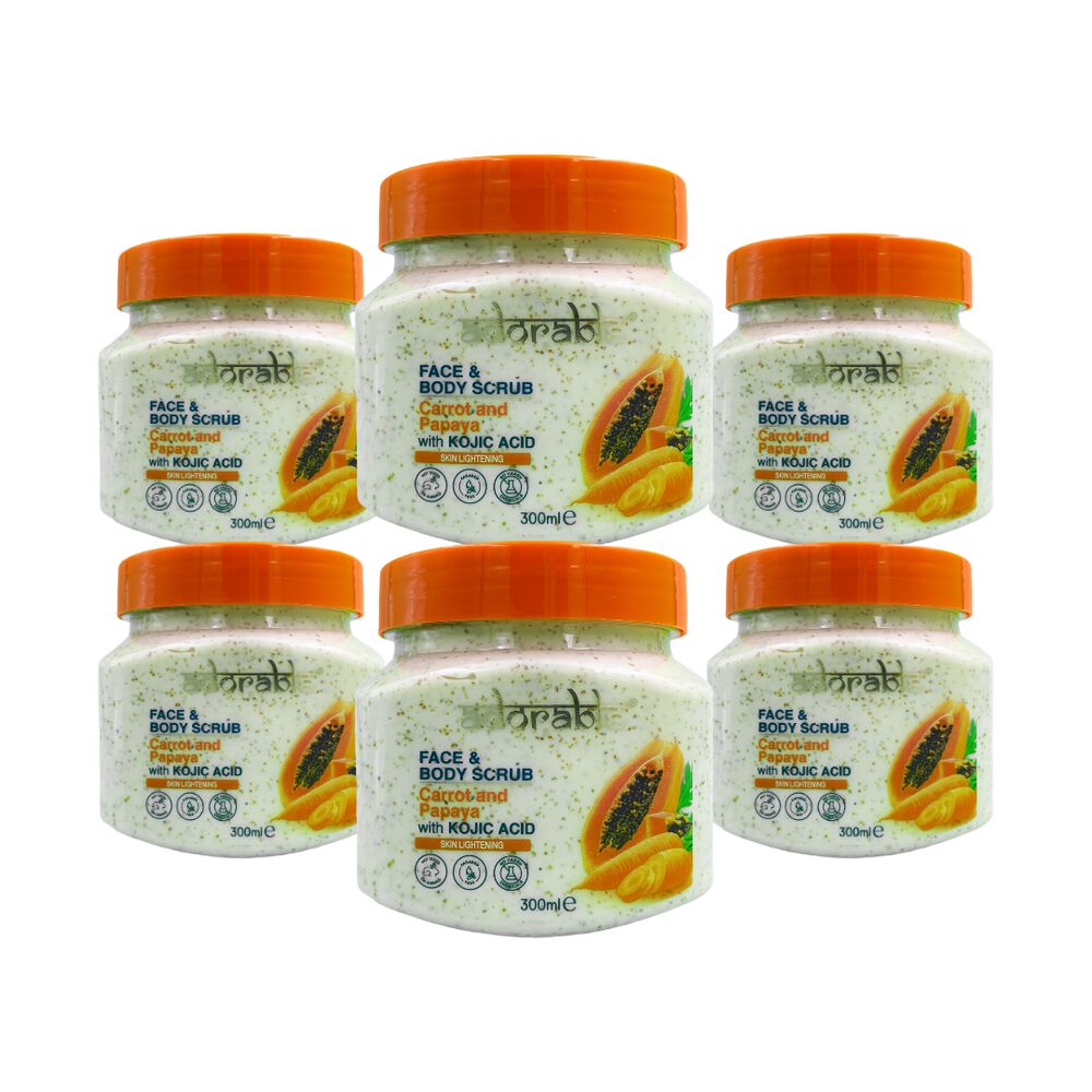 Pack Adorable 6 Exfoliantes Zanahoria-papaya & Ácido Kójico 300ml image number 0.0
