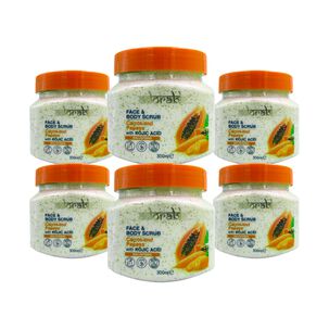 Pack Adorable 6 Exfoliantes Zanahoria-papaya & Ácido Kójico 300ml