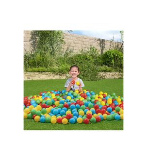 Malla De 50 Pelotas De Colores 6.5cm