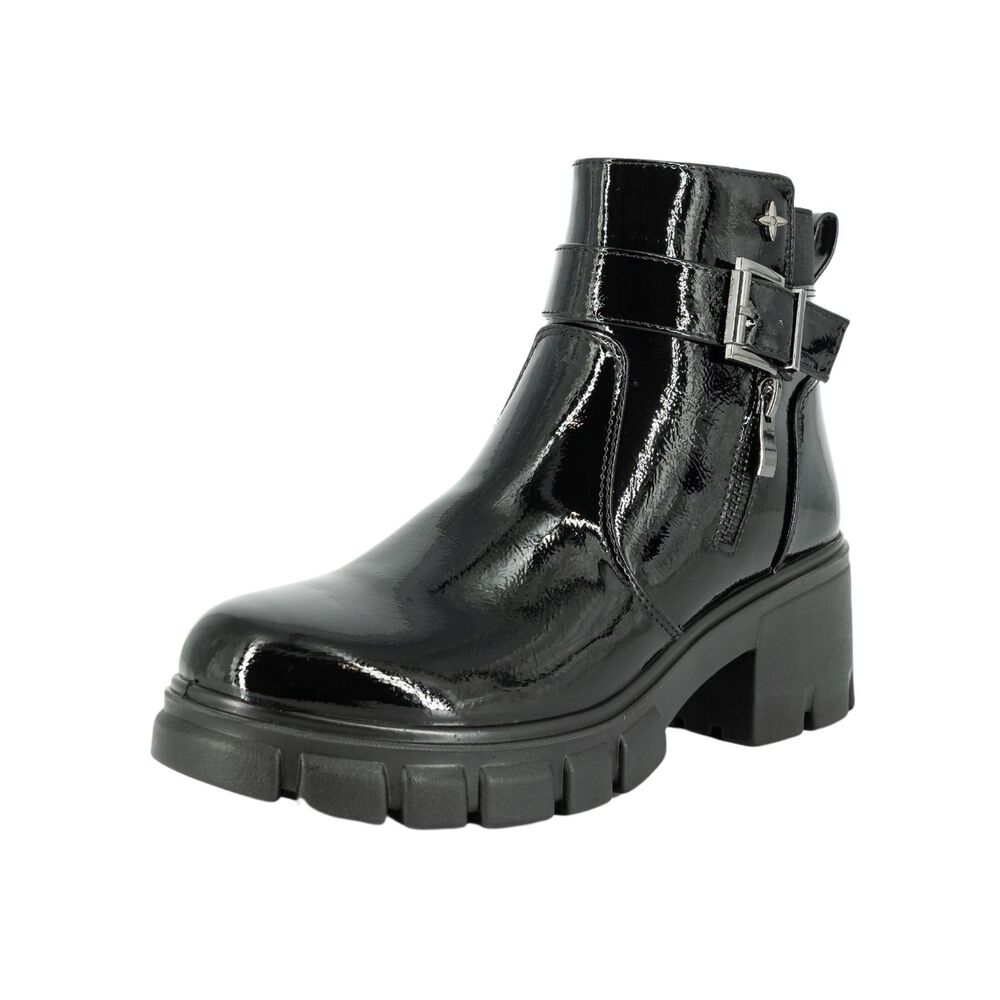 Botin Fleuret Negro Charol Alquimia image number 0.0