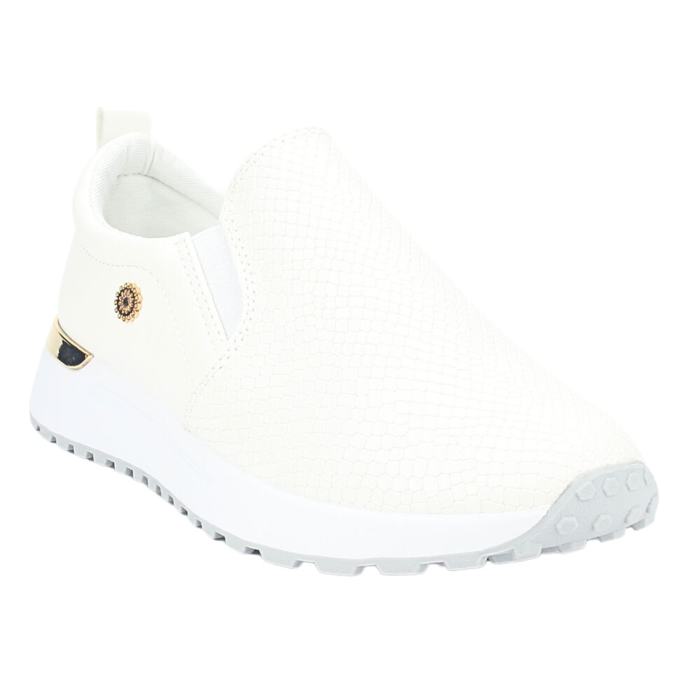 Zapatilla Chalada Mujer Fly-2 Blanco Urbano image number 1.0