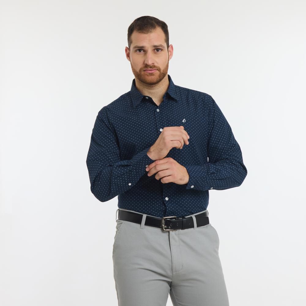 Camisa Cuadrille Regular Manga Larga Hombre Herald image number 0.0
