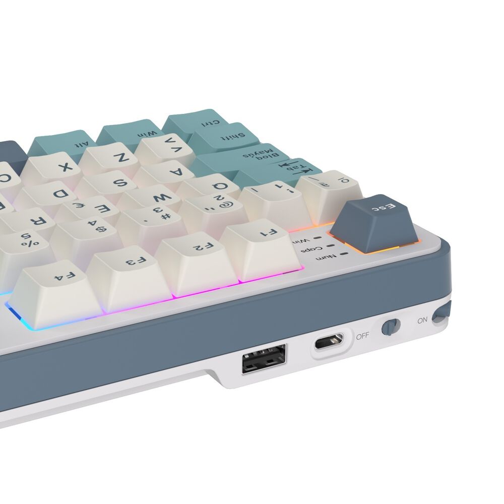 Teclado Mecánico Inalámbrico Rks98 Light Cloud Español 96% image number 3.0