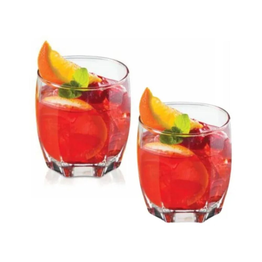 Set 48 Vasos Amadeus Rocks Bajos 353ml Menaje Cocina Cristar image number 2.0