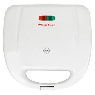 Sandwichera Electrica 820w 2 Panes Blanco Mgf3180