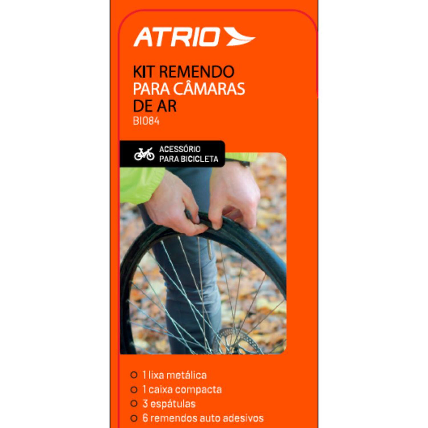 Kit De Reparacion Camara De Bicicleta Atrio Bi084 image number 1.0