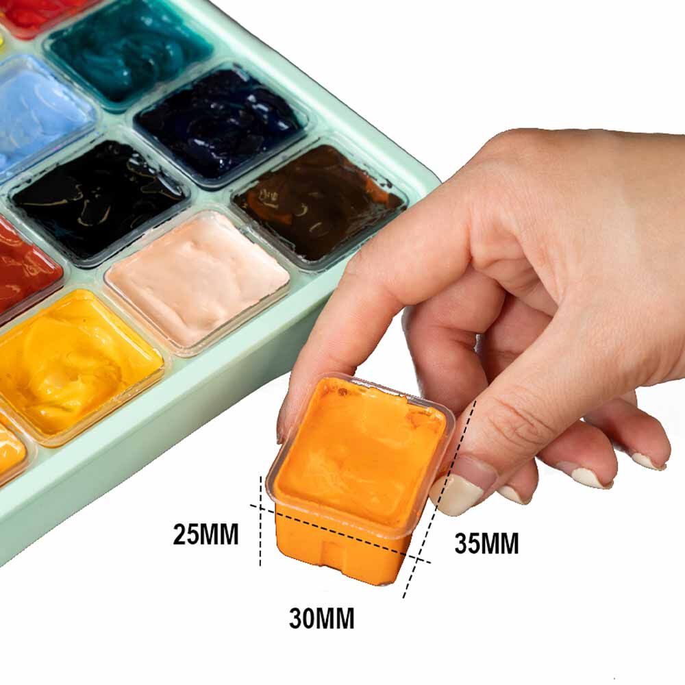 Set Miya Gouache 24 Colores / 30gr Sin Pinceles Rosado image number 3.0