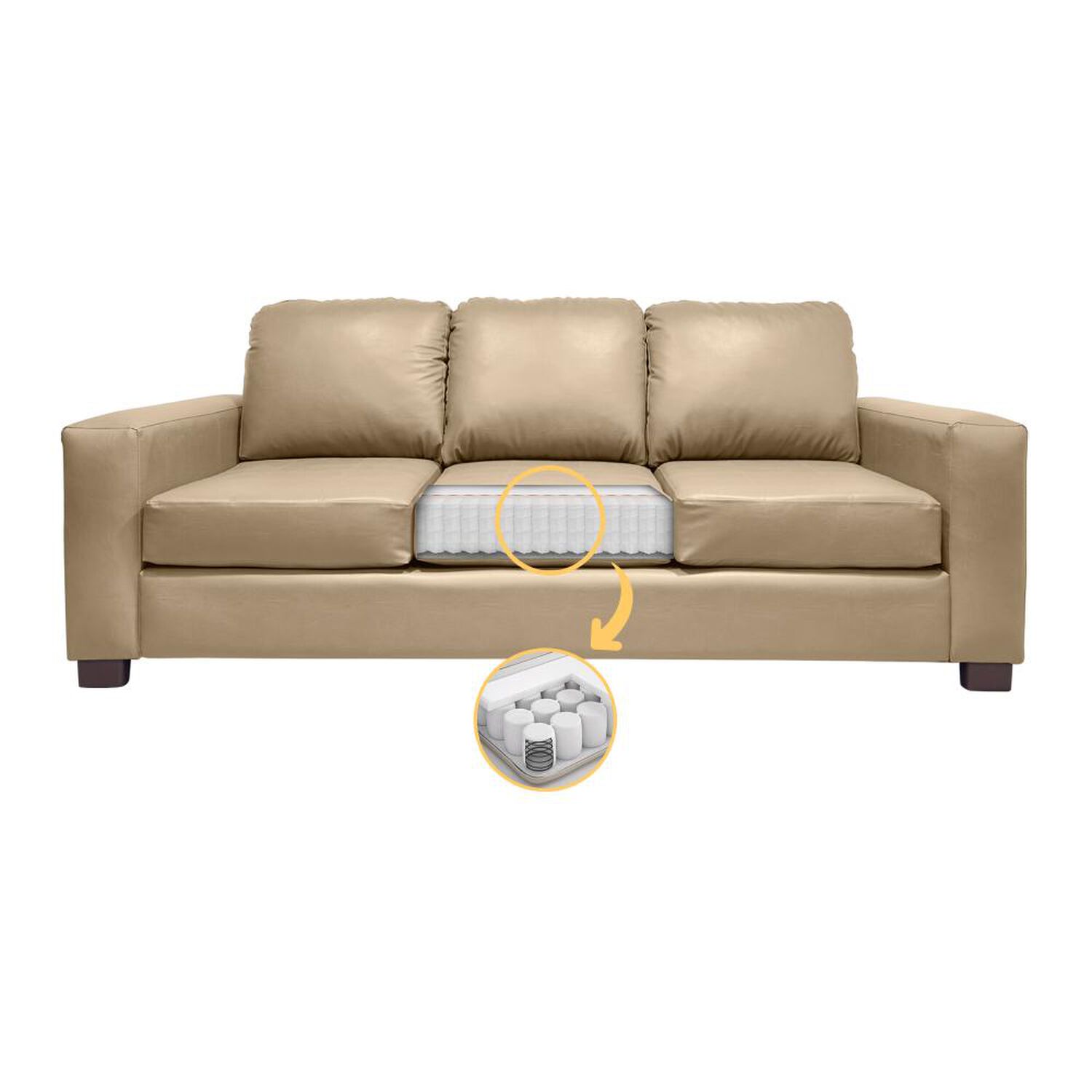 Sof&aacute; Living Factory Best / 3 Cuerpos image number 2.0