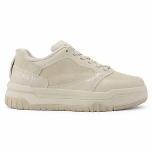 Zapatilla Beige Mujer Urbano Chalada Strada