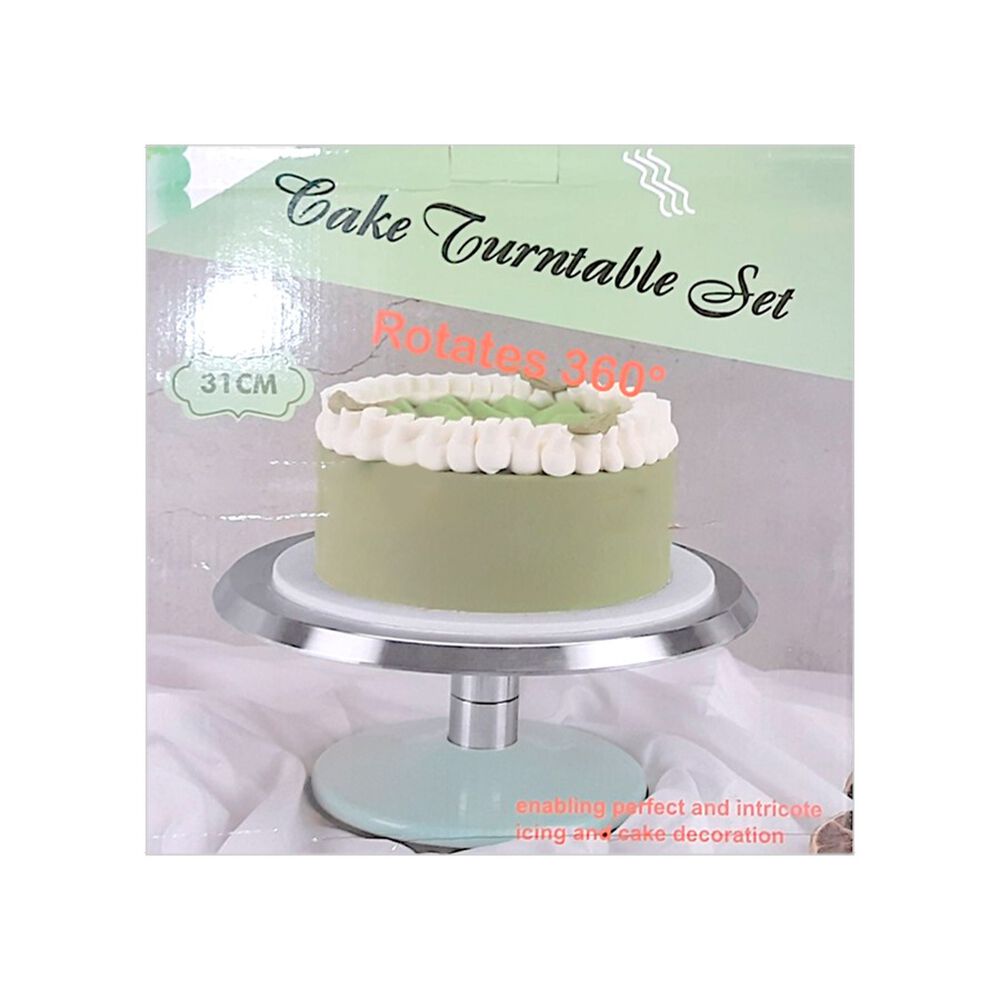 Plato Giratorio Bandeja Rotación 360 Aluminio 31 Cm image number 3.0